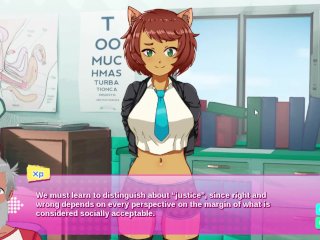 HEROES UNIVERSITY H - Student masturbating on the University's backyard (5)