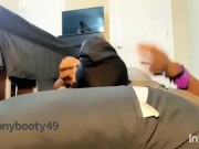 Preview 4 of Fart sniffing juicy booty