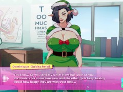 HEROES UNIVERSITY H - Xmas present from the busty nurse (9)