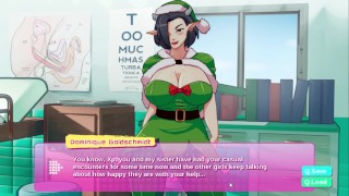 Christmas Gift From The Busty Nurse Heroes University