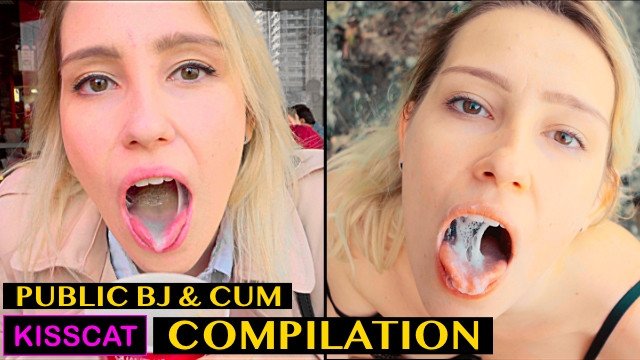 Random Cum Swallow - Risky Blowjob with Cum in Mouth & Swallow - Public Agent Pickup Student to  Outdoor Sucking Kiss Cat - Pornhub.com
