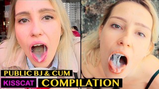 Risky Blowjob With Cum In Mouth & Swallow Public Agent Pickup Student To Outdoor Sucking Kiss Cat