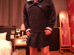 筋トレコスプレセーラー服女子高生パンチラ巨乳イメージビデオ