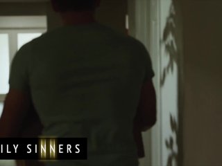 Family Sinners - Nathan Bronson Watches His Stepsister Mylene Monroe Get Dressed And Seduces Her screenshot number 0