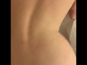 Preview 2 of Busty Petite wanted to fuck in the shower then I dicked her down in the bed