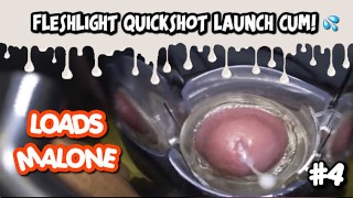 The Quick Shot Launch Of Fleshlight Causes Me To Cum Big Loadsmalone