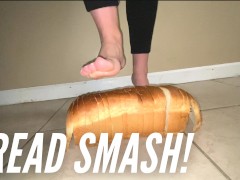 Foot Crush Fetish *Bread Smash*