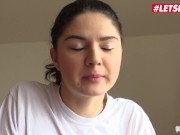 Preview 1 of QuestForOrgasm - Francesca Di Caprio Russian Teen Intense Solo Squirting Orgasm - LETSDOEIT
