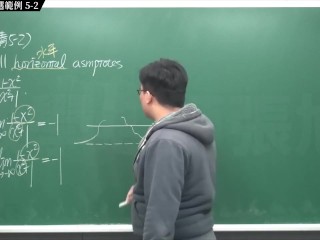 [重生][真・Pronhub 最大華人微積分教學頻道] 微分應用篇重點五：漸近線｜精選範例 5-2｜數學老師張旭
