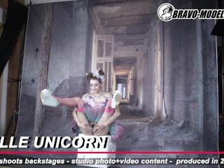 behind the scenes, small tits, czech, adelle unicorn