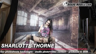 Bravo Models 431-Séance Photo Dans Les Coulisses Cosplay De Sharlotte Thorne