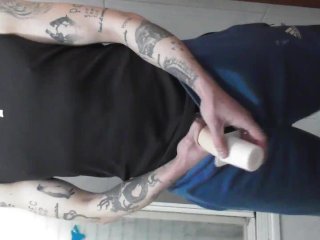 I fuck a yogurt and i cum