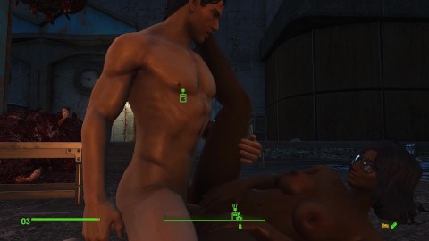 Faithful Servant Ash is a muscular guy ready to fulfill any sex whim | Fallout heroes