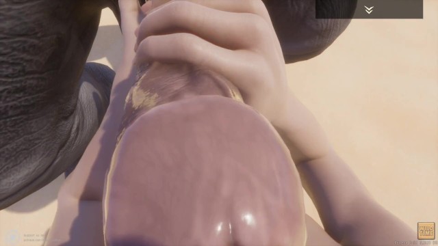 Wild Life / Gay Furry blowjob in POV