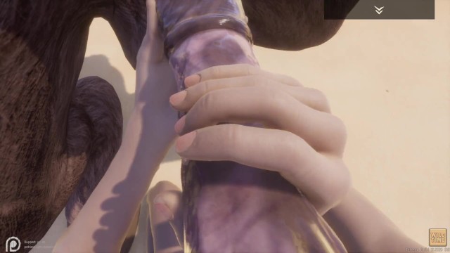 Wild Life / Gay Furry blowjob in POV