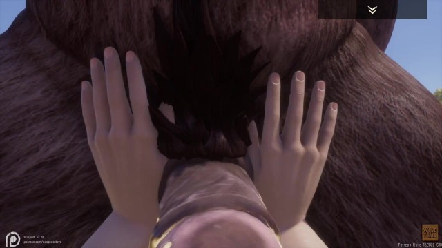 Wild Life / Gay Furry blowjob in POV