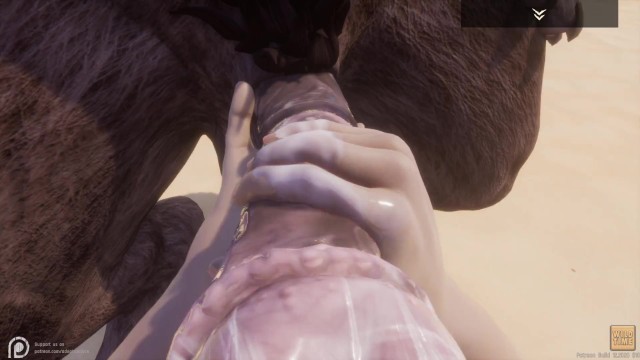 Wild Life / Gay Furry blowjob in POV