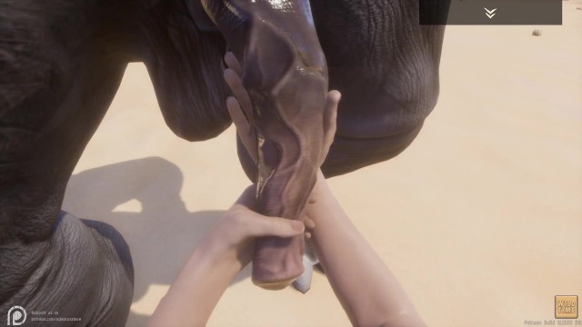 Wild Life / Gay Furry blowjob in POV
