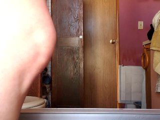 Tattoed MILF first squirt & cream of 2021