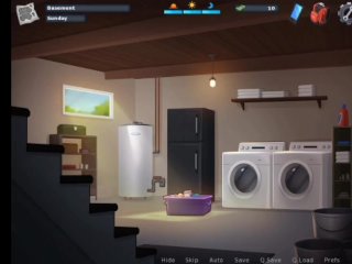 SUMMERTIME SAGA spying_on Debbie in the_shower PC GAMEPLAY