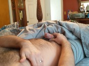 Preview 1 of Almost Caught by Workers Cumming Huge Load