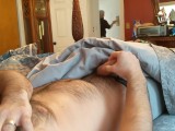 Almost Caught by Workers Cumming Huge Load