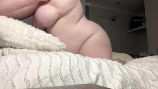 Hot bodied 40 year old fucks pillow while husband is at work