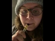 Preview 2 of BBW smoking vape fetish