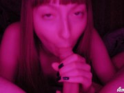 Girlfriend Sensually Sucks Classmate's Cock And Gets Hot Cum In Mouth