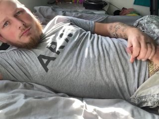 solo male, caught masturbating, soldier, exclusive