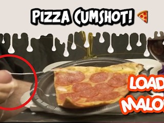 Blasting Pizza with my Gooey Cum ~ LoadsMalone
