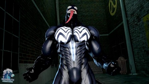 Próximo crescimento de nível, Venom crescimento muscular, absorção do Homem-Aranha