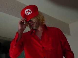Bowsette Is Back! Plays with Pussy and Gets Fucked by Mario After They MoveIn Together. SorryPeach