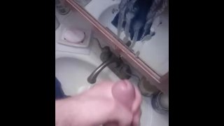 Painting Mirror in My Cum Do You Like It?