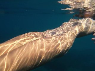 Naked Mermaid_Let Me Swim_with Her and I Filmed Her