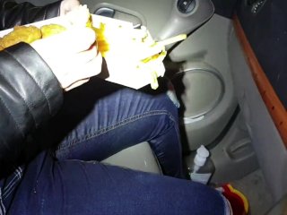 ⭐ Wetting my_blue jeans over and over again! Compilation.