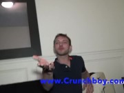 Preview 4 of Romantifk fucked bareback by the xxl cokc of AYDEN for Crunchboy porn