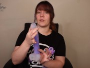 Preview 6 of Toy Review - Evolved Luminous Stud Large Glow in the Dark Dildo, Dual-Density Silicone