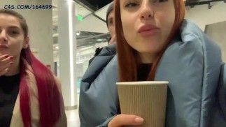 Public Humiliation Spitting by Petite Princesses Femdom - Swallow Teen Mistresse's Saliva