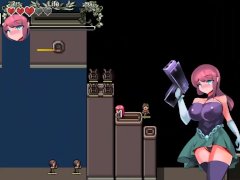 TheTownWasAttacked by Zombies [Pixel Hentai game] Ep.1 Fucked by a huge purple cock for no reason