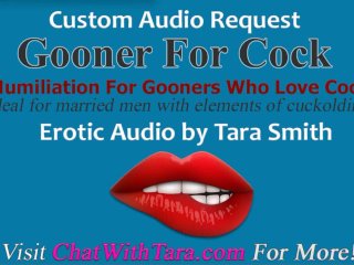 porn fantasy, tara smith, audio only, sissy gooner trainer