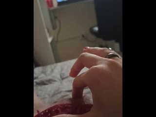 I Missed Having a Lesbian Sex, Thinking About, So I Went_to Watch a Lesbian Video& Rub