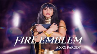 In The FIRE EMBLEM A XXX Parody Big Tits Babe Starr Plays Tharja Who Cares About Your Dick