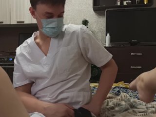 blowjob, home doctor, exclusive, russian