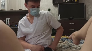 After The House Doctor's Examination The Patient Became Aroused And Had Sex With Him