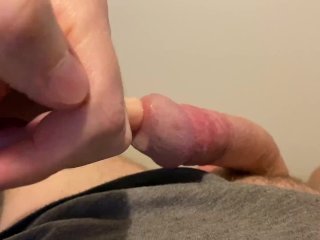 My first session for urethral stretching by finger,I want fingergoes completely inside.