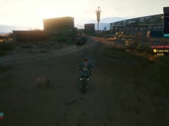 Cyberpunk 2077 Panam doesn't need a bike where shes going!