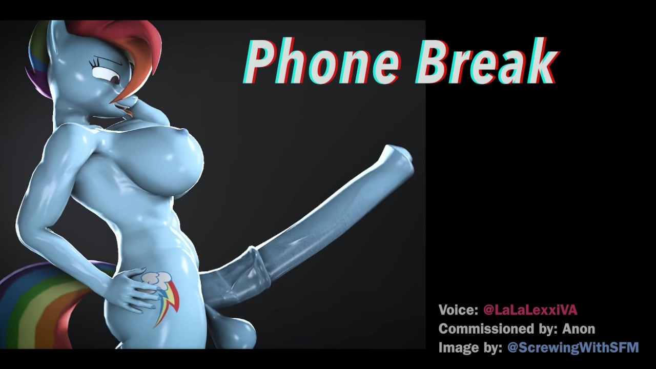 phone Break - LalaLexxi as Futa Rainbow Dash - Pornhub.com