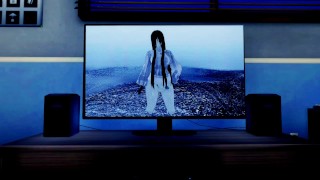Ring: Futa Yamamura Sadako climbs out of the TV for fucking | Female Taker POV
