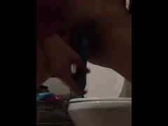Watch me ride a vibrator and fuck myself so hard I pee while I cum